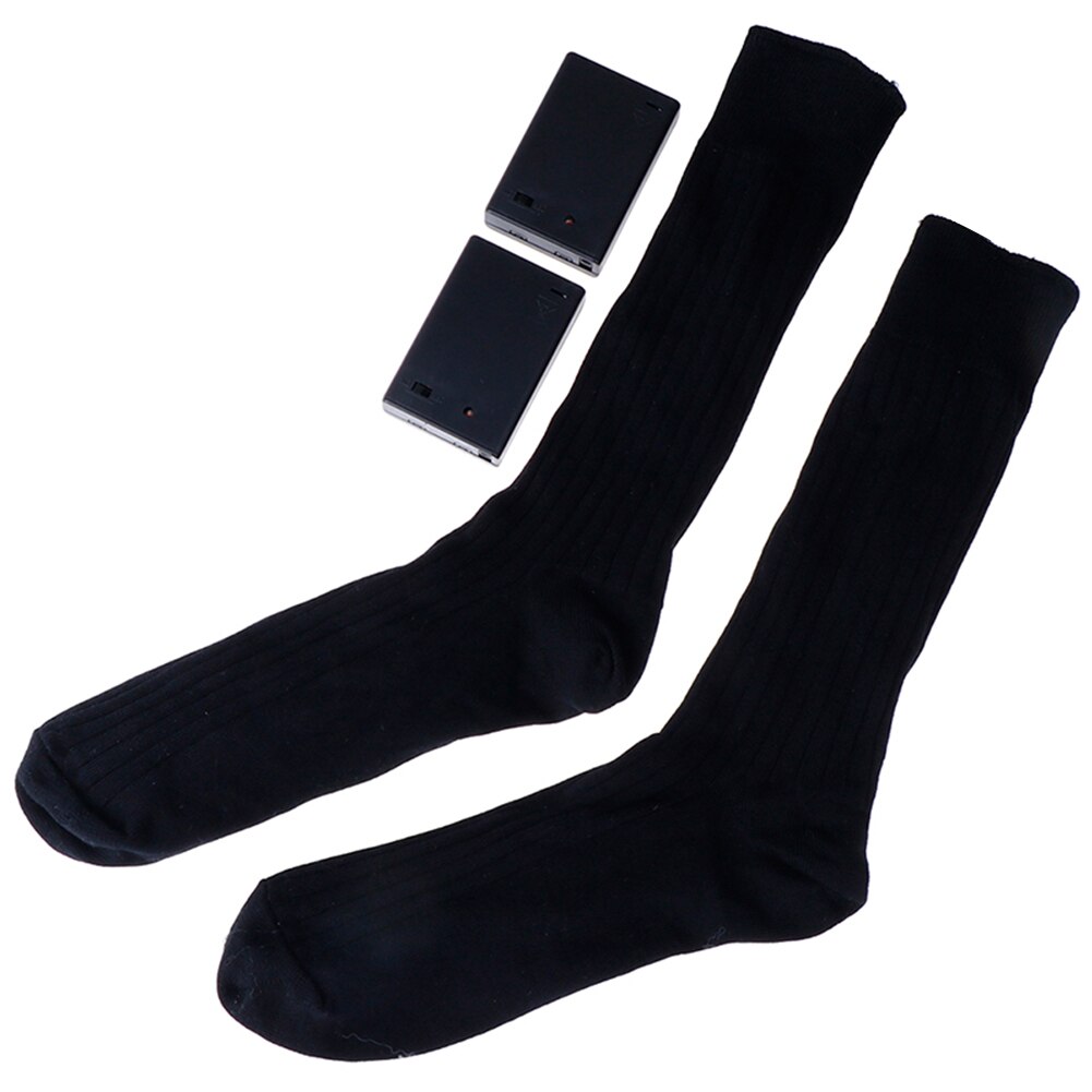 1 par masculino feminino outono inverno diário relaxante aquecimento rápido aquecido meias duplas camadas anti fadiga pé mais quente multifunções