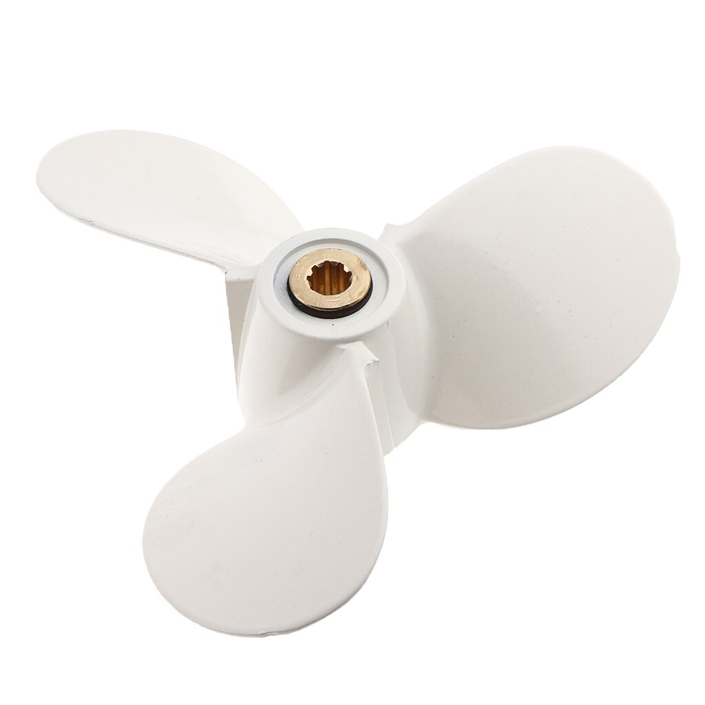 3- blad båd marinepropeller til yamaha 2-6hp aluminiumslegering skibstrækker 7 1/2 x 8 ba type vandtæt stødsikker