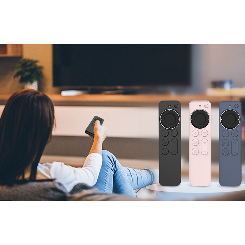 Afstandsbediening Stofdicht Cover Home Storage Beschermhoes Voor Apple Tv Siri Remote Controller Case