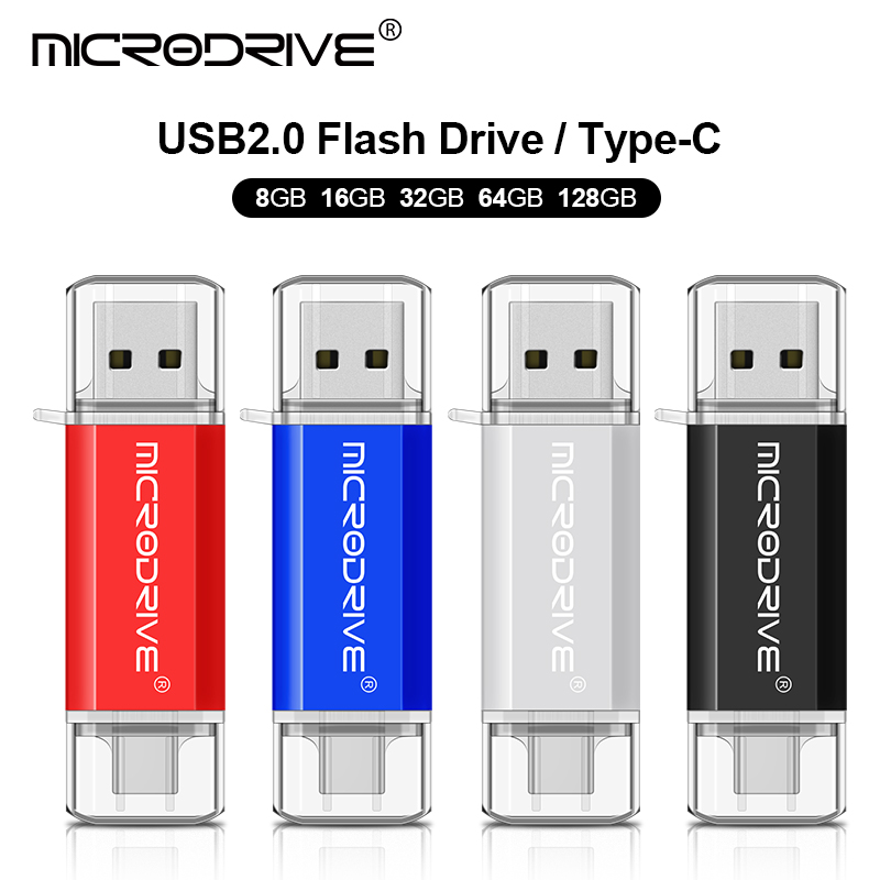 Highspeed type-c USB flash drives 1GB 2GB 4GB 8GB 16GB pendrive usb stick 64GB 32GB 128GB 256GB pen drive USB flash jump drives