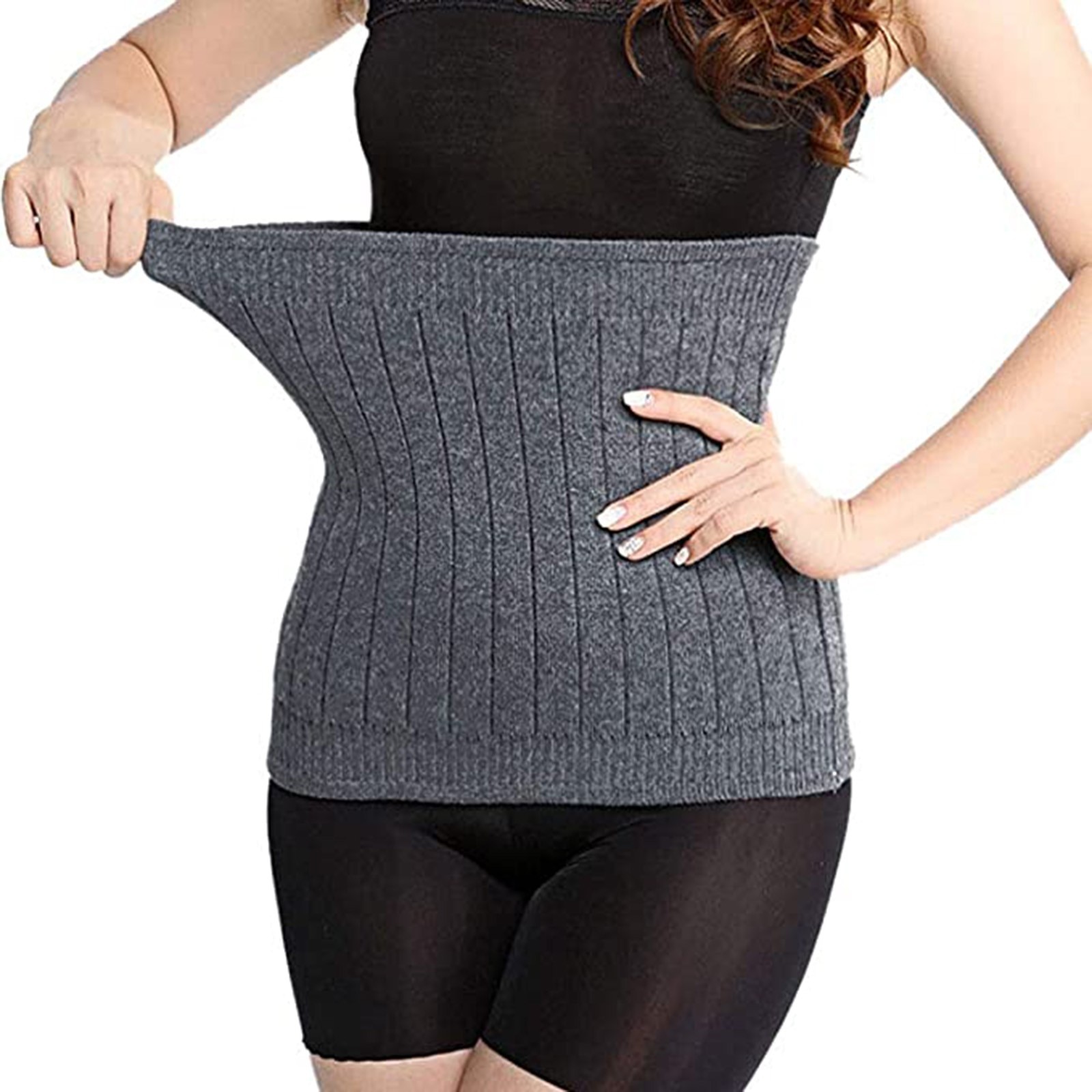 Cinto térmico inverno à prova de frio e proteção remissão de menstruação rim warmer volta elástico cintura apoio barriga bainha