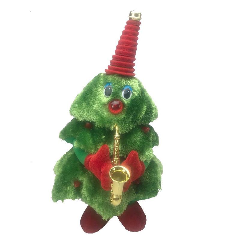 Singing And Dancing Christmas Tree Plush Toy Children's Christmas U3T0