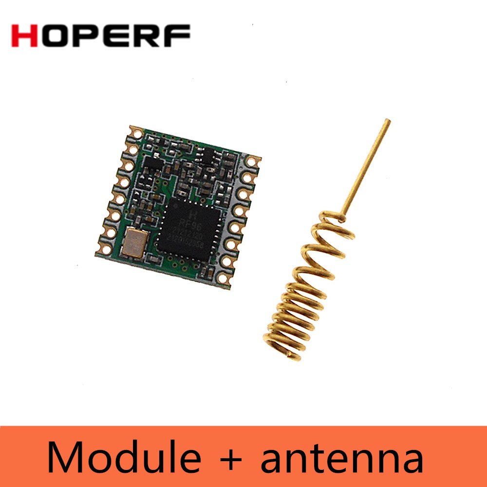 Met antenne RFM95 RFM95W RFM96W RFM98W 433/868/915MHZ SX1276 SX1278 draadloze transceiver module HopeRF ORIGINEEL