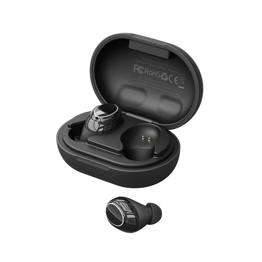 【With Qualcomm Chip】 Tronsmart Onyx Neo Bluetooth 5.0 Oortelefoon aptX TWS Draadloze Oordopjes Volumeregeling CVC8.0 IPX5 24H Speeltijd: Default Title