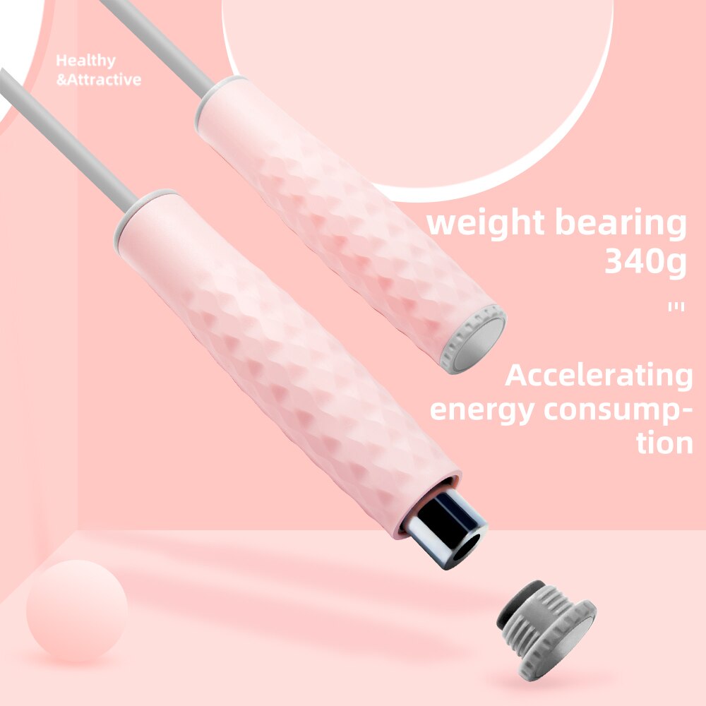 Regulowana skakanka Crossfit pomiń prędkość ważjeden skakanki z blokadą ciężaru łożyska kablowe trening zdatność uchwyt antypoślizgowy