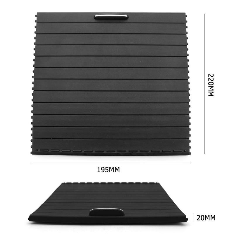 Car Center Console Shutters Cup Holder Slide Roller Blind Cover For Mercedes Benz Ml/Gl/Gle/Gls Class W166 W292