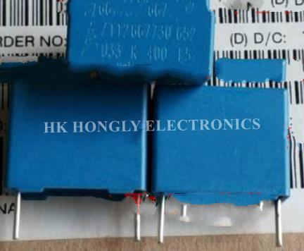 30 PIÈCES B32652 652 U22 U33 K 400V 0.22UF 0.33UF 224K 334K P = 15mm RENCONTRÉ FILM CONDENSATEUR