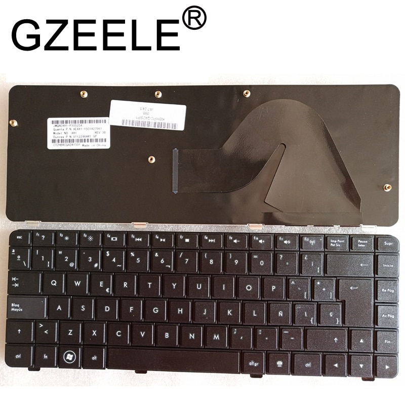 Teclado en español para portátil Hp COMPAQ G42 CQ42 AX1, G42-100, G42-200, G42-300, SP, color negro,