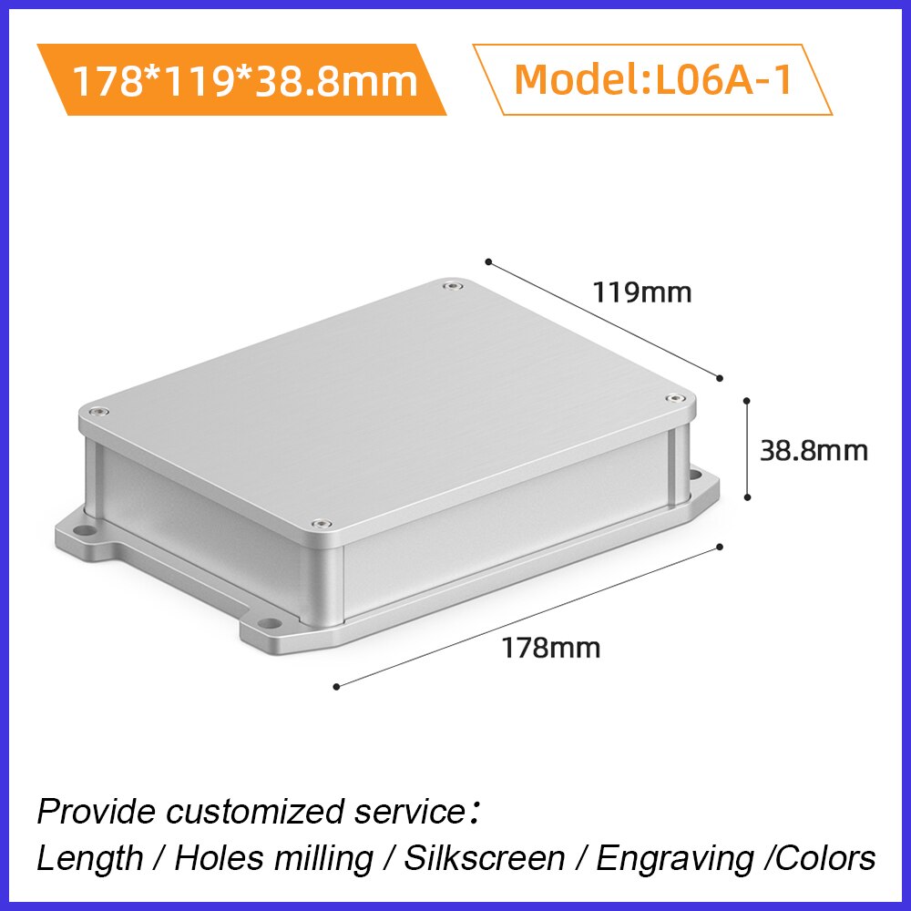 Yongu L06A 150-115 wodoodporna IP68 skrzynka sterownicza element elektroniczny przypadku aluminiowa obudowa