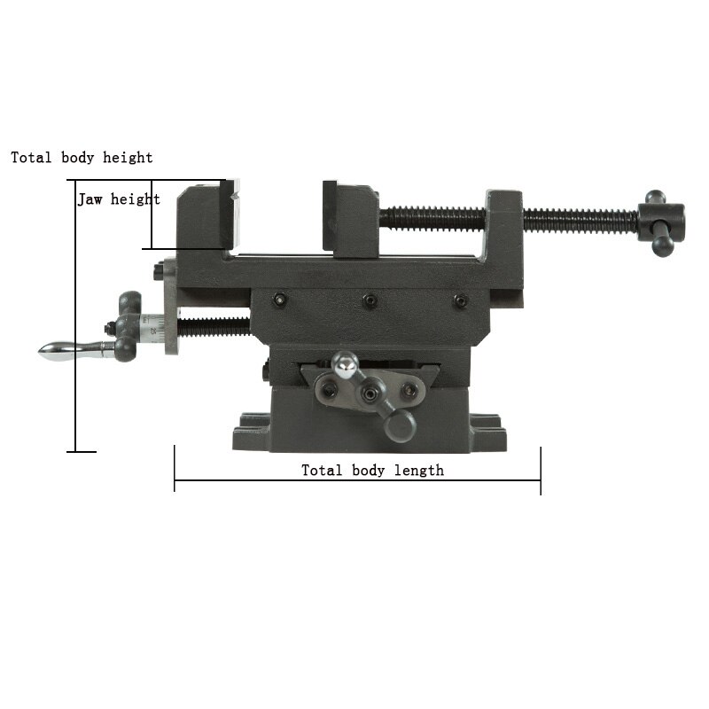 Cross Vise Precision Heavy Duty Bench Vise Bench Drill Milling Machine Cross Vise 3 Or 4 Inch special cross pliers