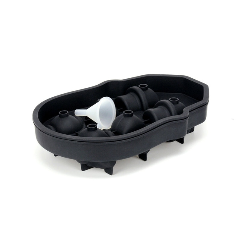 Silicone Ice Mould 3D Skull Shaped Ice Cube Mold For Whiskey Cocktail Stackable Flexible Silicone Ice Cube Tray Ice Cream Tools