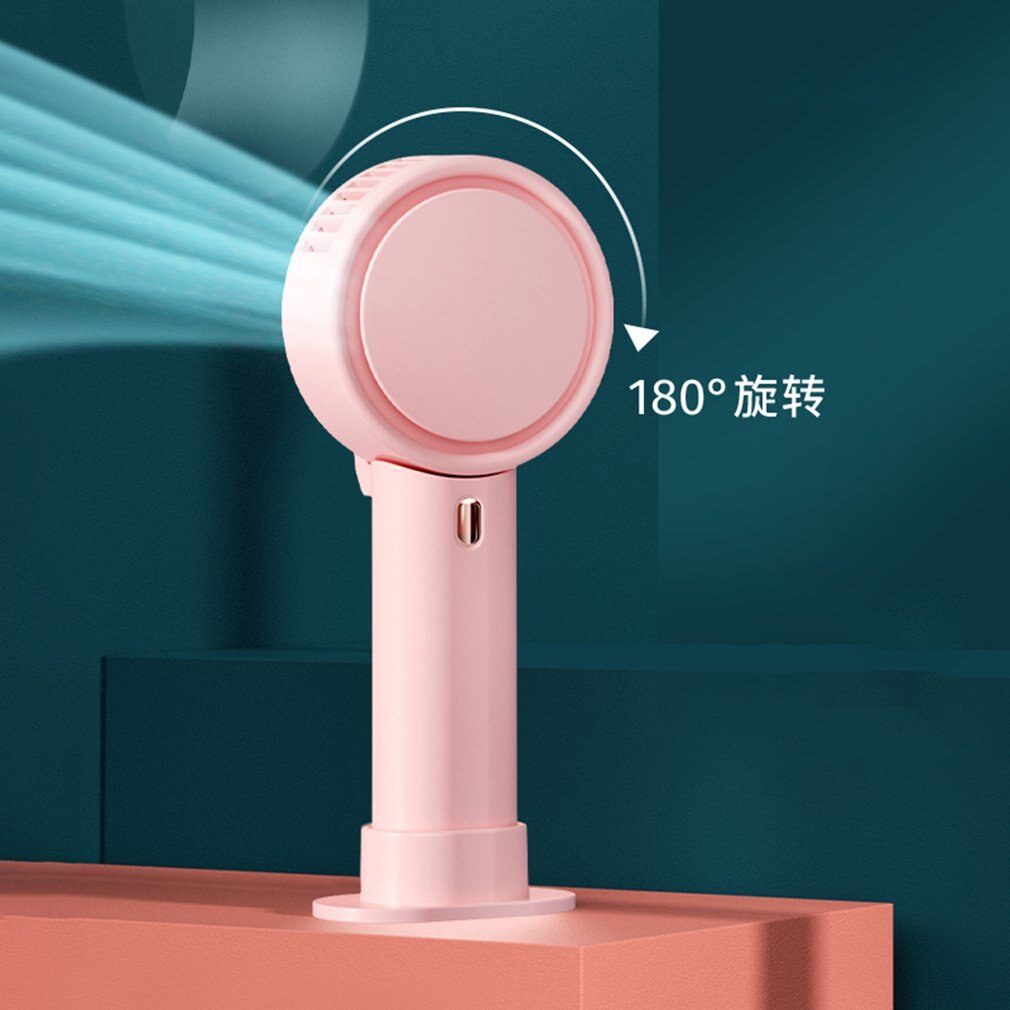 Handheld Mini Ventilator Usb Bureau Ventilator Persoonlijke Draagbare Bladloze Tafel Ventilator Usb Oplaadbare Koelventilator Voor Reizen Kantoor Huishouden: WJ775302