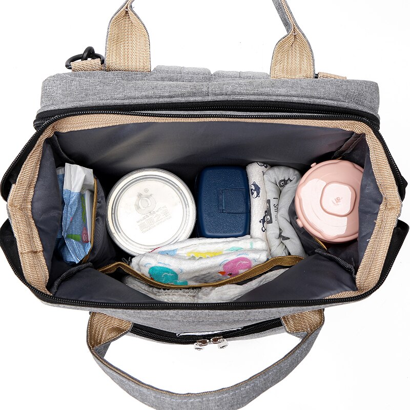Portable Folding Baby Backpack Bed Multifunctional Bed Mid-Bed Mother And Baby Bag Portable Large Capacity Bag