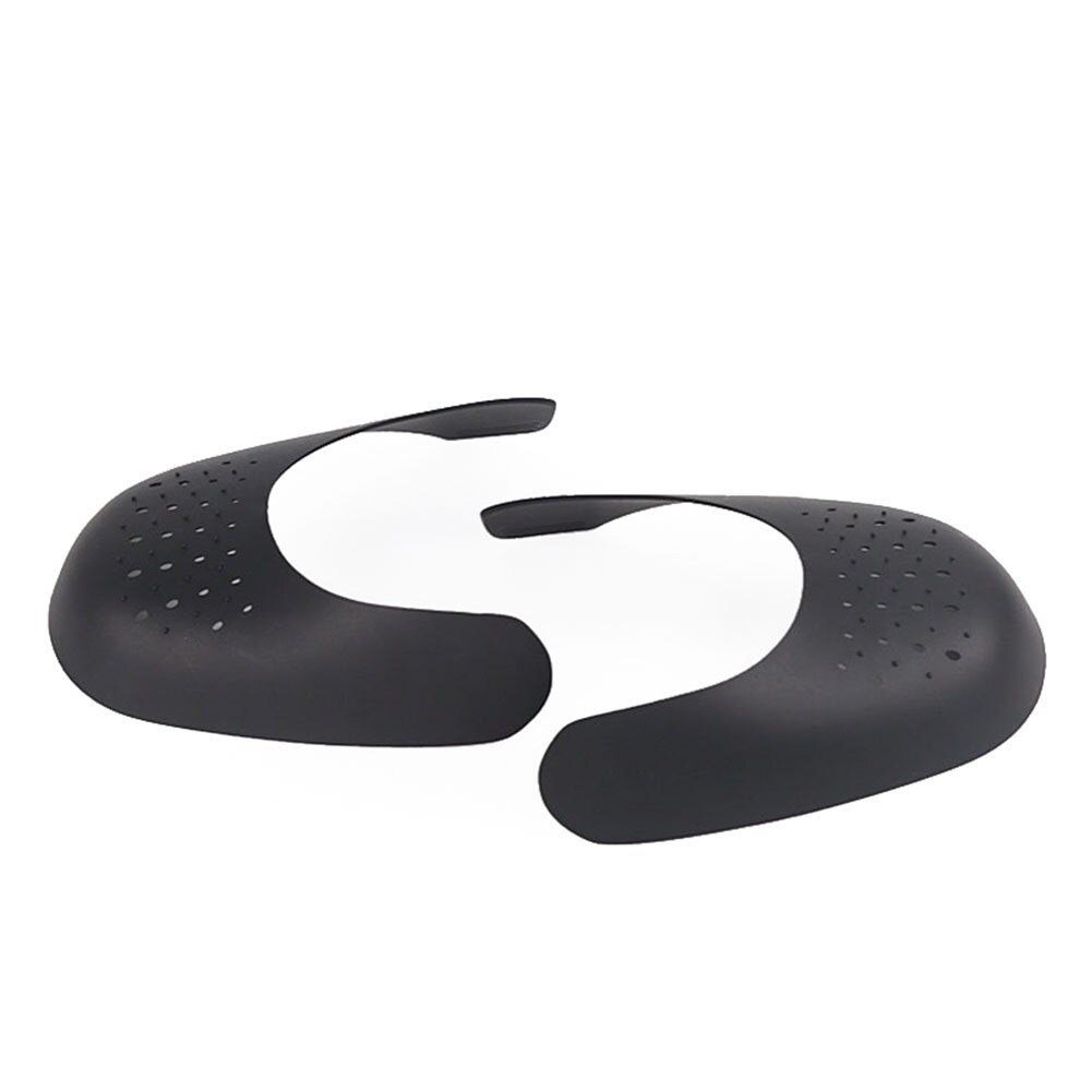 Universal Shoe Stretcher Protector Lightweight Toe Cap Support Shoe Stretcher Practical Washable Anti Crease Keeping #734: Black L