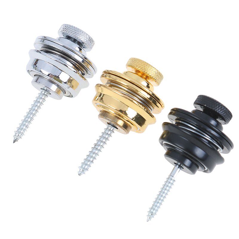 guitar strap lock button acoustic electric guitar bass guitar accessories 1pc