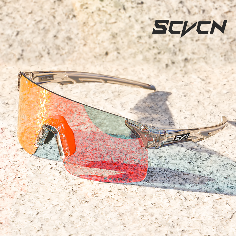 SCVCN-gafas de sol fotocromáticas para hombre y mujer, lentes para escalada, deportes al aire libre, ciclismo, conducción, bicicleta