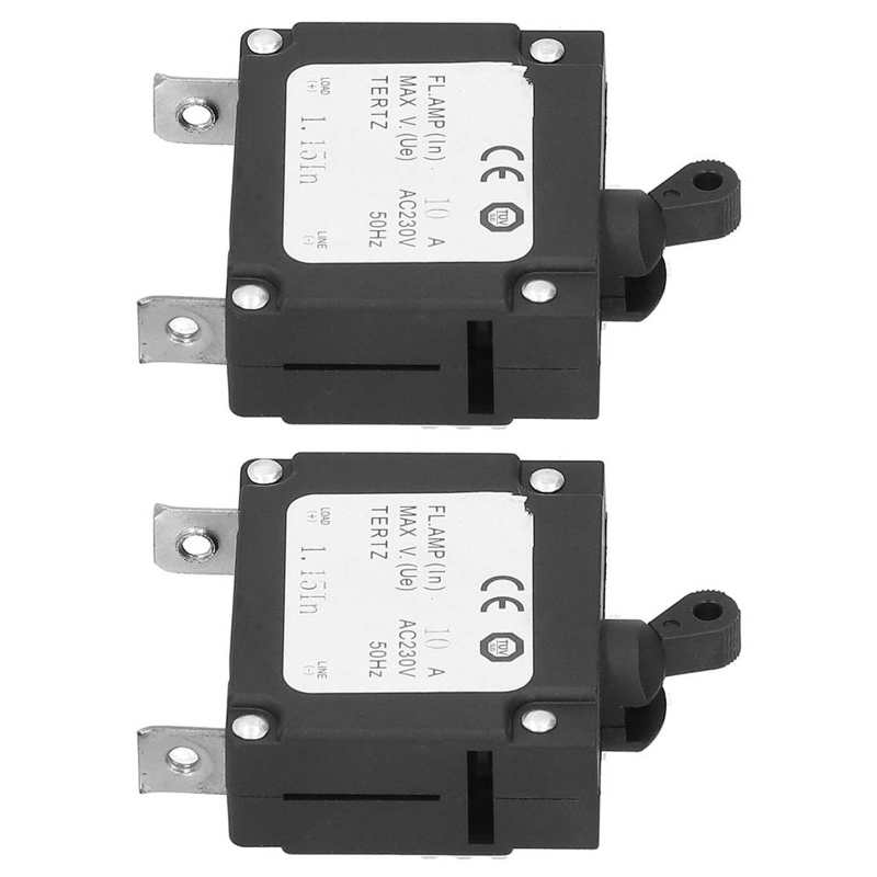 Leakage Circuit Breaker Power Switch Circuit Breaker Leakage Protector Fit for 168F 170F Gasoline Generator 2KW‑3KW