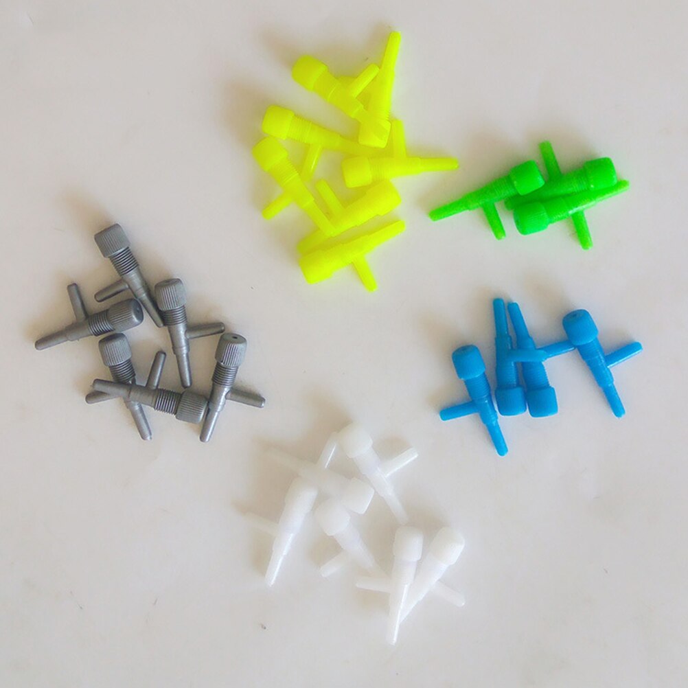 Robinet en plastique Durable Non toxique | Connecteur de Valve d'air 100 pièces, plastique Non toxique, vanne de gouverneur à ventouse, tube en ligne pour Aquarium et réservoir de poissons