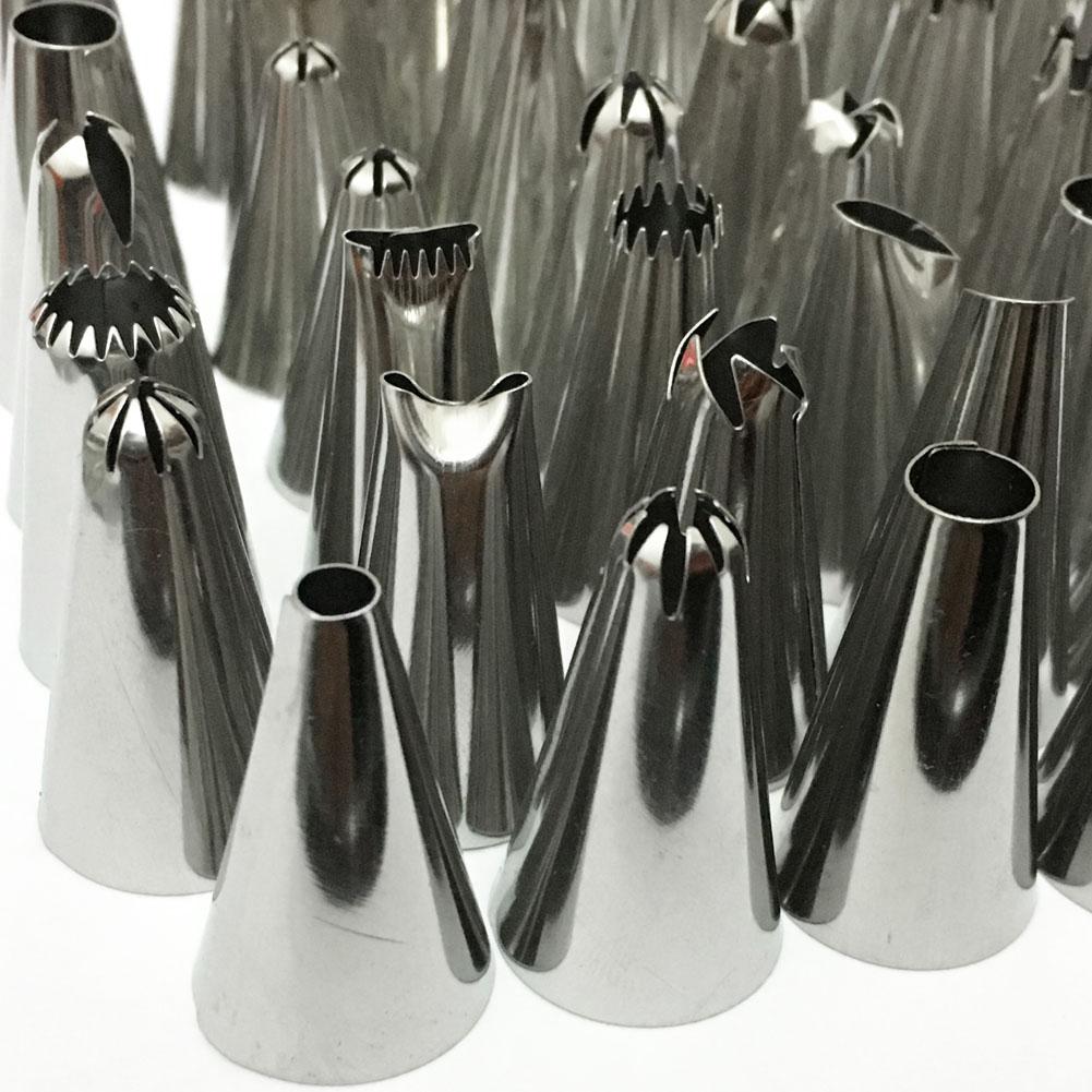 Cake Decorating 48 Stks/set Goede Rvs Icing Piping Nozzles Pastry Tips Set Cake Bakken Tools In Voorraad