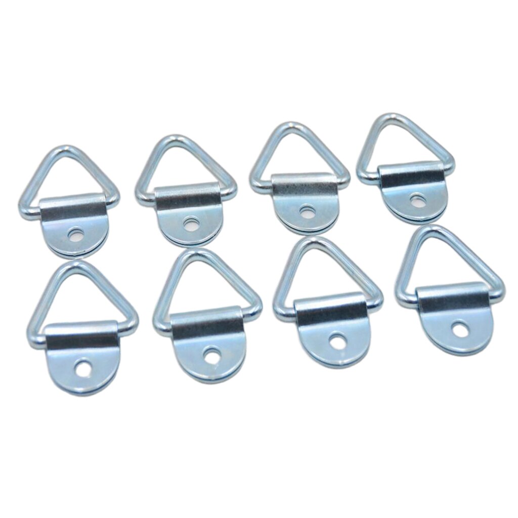 Tie Down Anchors For Truck/Trailer/Boat , 8x Heavy Duty Steel V Bolts