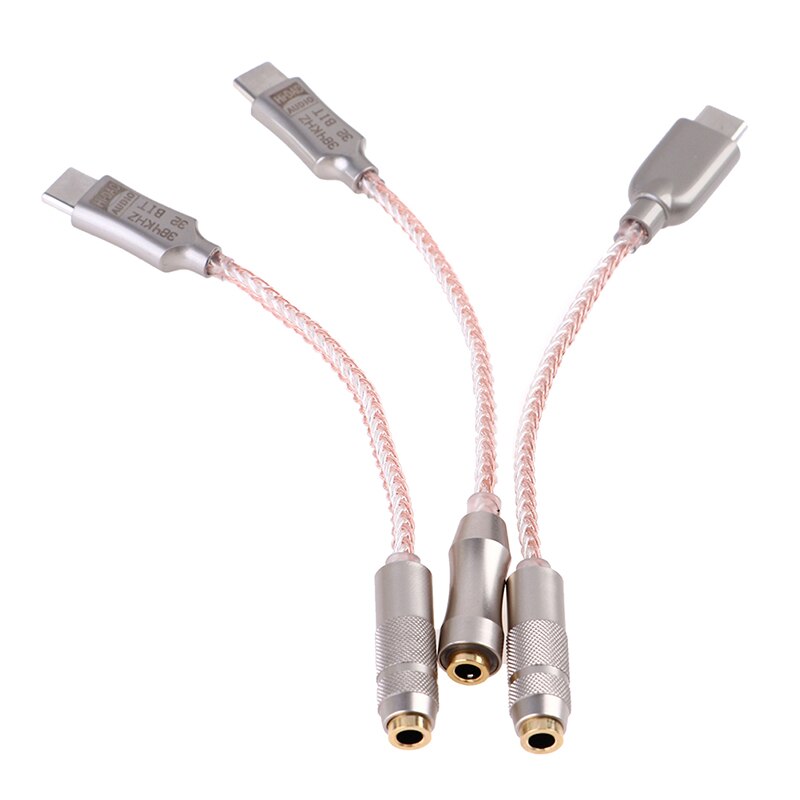 Lxdac  a01 alc 5686 usb typ-c  to 3.5mm dac amp kopfhörerverstärker digitaldecoder aux audiokabel hifi-adapter konverter