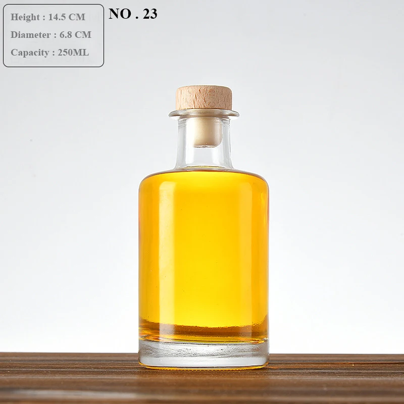 Carino di piccole dimensioni tutto'aperto senza piombo bottiglia di vetro di vino barware Whisky decantatore liquore decantatore: Fluorescente Verde