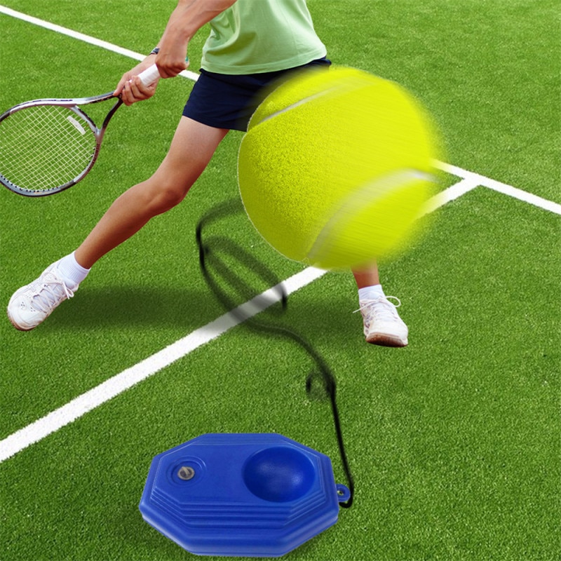 Tennis Training Apparaat Met Bal Enkele Training Apparaat Praktijk Self-Duty Tennis Self-Leren Rebound Apparaat Sparsring Apparaat