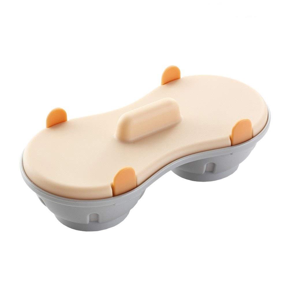 Micro-ondes oeuf braconnier ustensiles de cuisine Double tasse Double Cave haute capacité oeuf cuiseur BPA gratuit oeuf braconnage tasses outils de cuisine: B