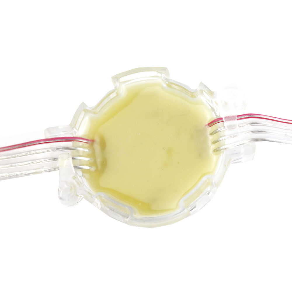 20 stks/partij 40mm DC24V 3535 UCS1903 module Diffuus LED Pixel Module Full Color 6 LEDs RGB adresseerbare led lamp string modules