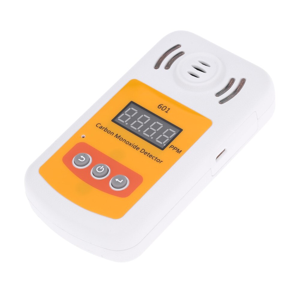 Draagbare gas detector voor koolmonoxide (CO) gas Mini CO gas analyzer gas meter met Geluid en Licht Alarm lek detector