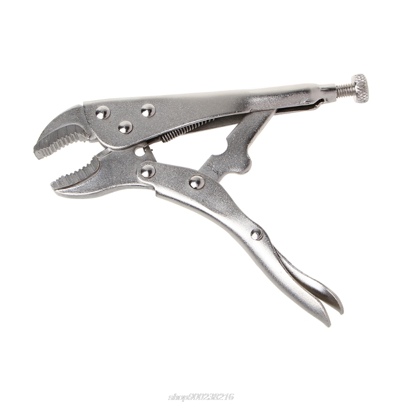 5 Inch Locking Pliers Ground Mouth Straight Jaw Lock Vise Grip Clamp Hand Tools JY10 21