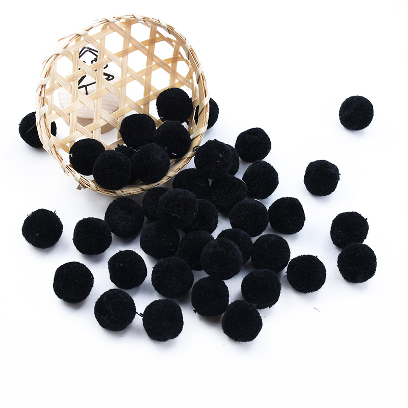 10/30 st 2cm billiga pompom kläder & accessoarer gör-det-själv godisask en keps bröllopsblommor för scrapbooking heminredning: 11 / 30 stycken