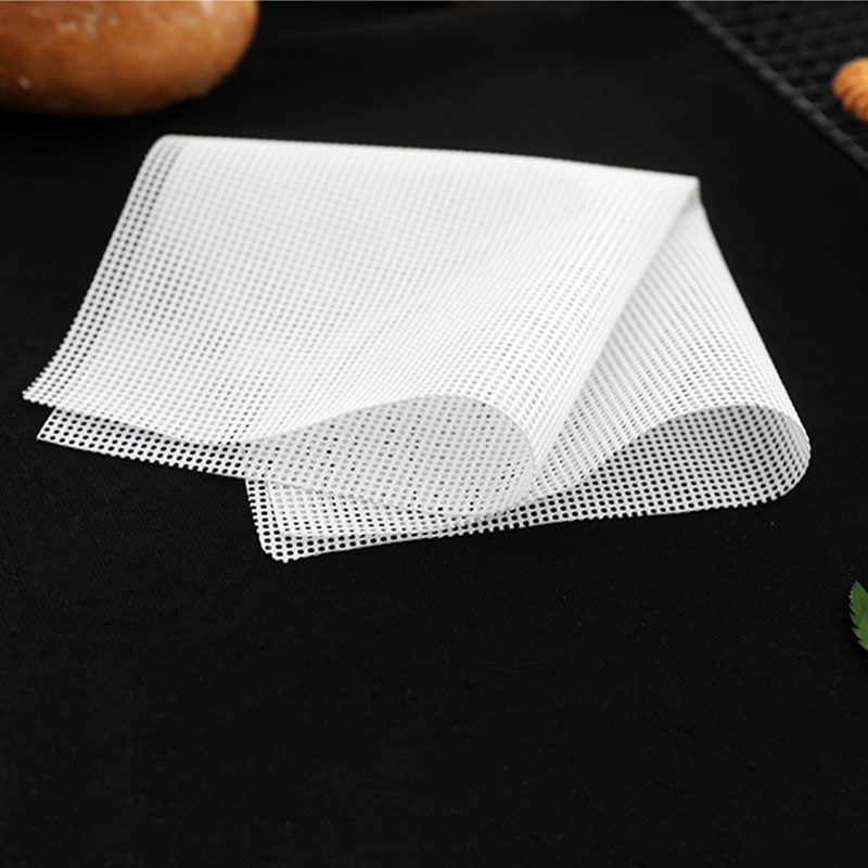 6 størrelser silikone bagemåtte høj temperaturbestandig ovnplade til brød / buscuit / mooncake silikone damper non-stick pad