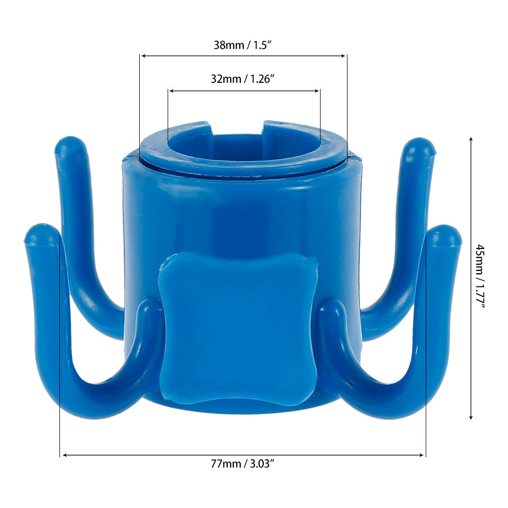 Hanghaak voor parasols, verstelbaar, hoog, draagbaar, voor strand, zwembad, waterpark, parasolaccessoires