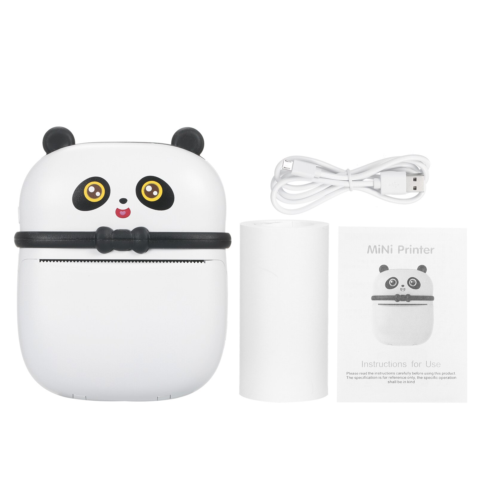 KKmoon Mini Portable Wireless Thermal Printer 57mm Direct Thermal Printer 200 dpi Photo Note Ticket Barcode Label Printer