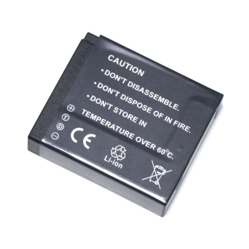 Dmw-blh 7e batteri för panasonic dmc -gm1 dmc -gm5 dmc -gf7 dmc -gf8 dmc -lx10 dmc -lx15 dc-gx800 kamera dmw-blh 7pp ersättningsbatteri