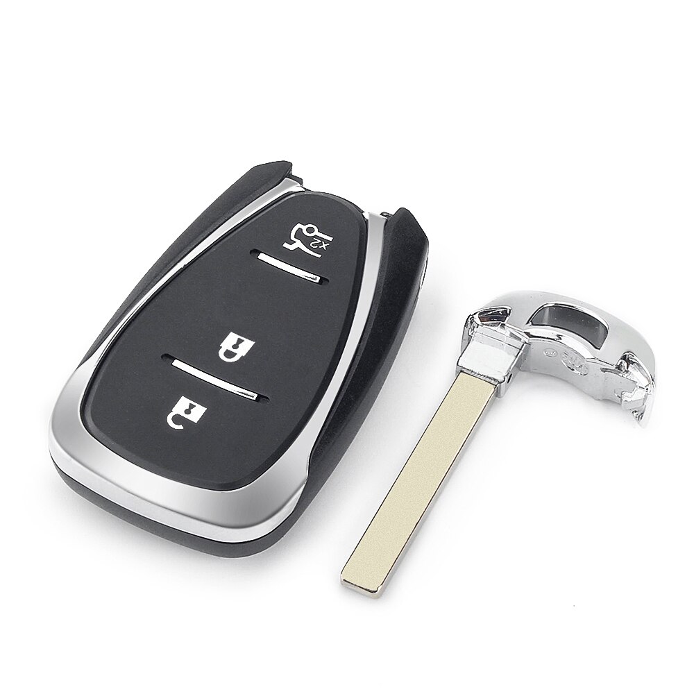 KEYYOU-carcasa de llave remota para Chevrolet Cruze Malibu Camaro, 2/3/4/5 botones, carcasa del cuerpo Fob