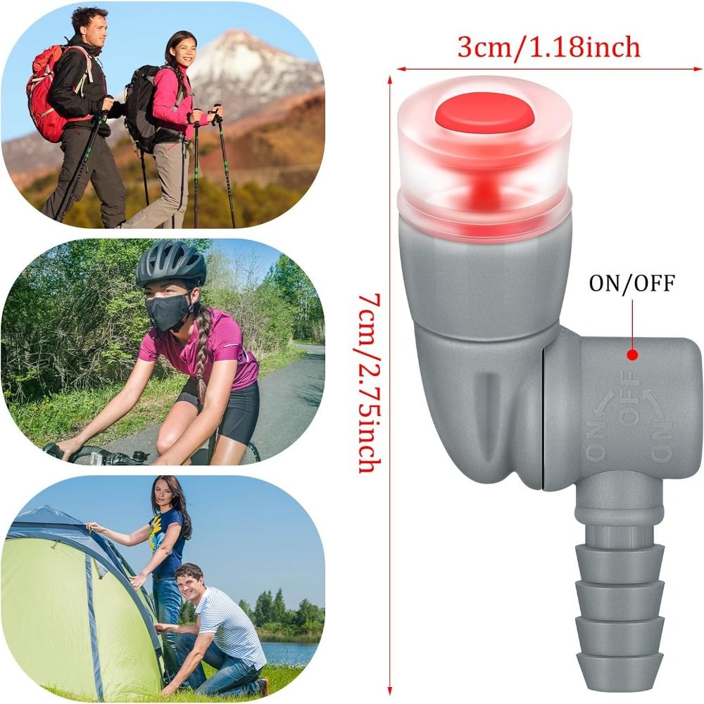 1Pcs Osprey Hydration Packs Bite Valve Replacement Sheath Silicone Water Bladder Nozzles Water Bag Mouthpiece Replacement
