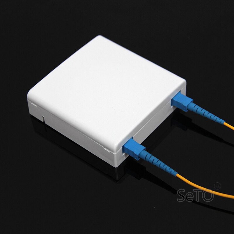 Seto 86 type 2 -ports veggmonterbar termineringsboks for sc fiber