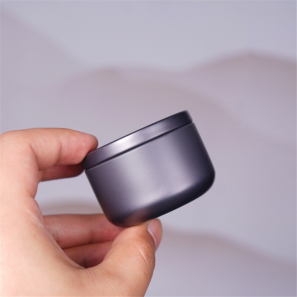 Mini Tin Storage Box Coffee Tea Caddy Round Sealed Tea Leaves Iron Packing Box Chinese Style Tinplate Collection Container Cans: 011