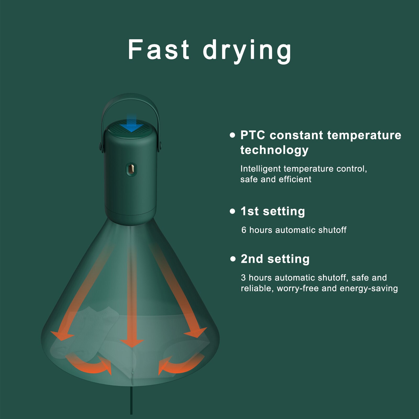 Portable Clothes Dryer Machine Mini Clothes Dryer Automatic Dryer Machine Clothes Drying With Auto Shutoff