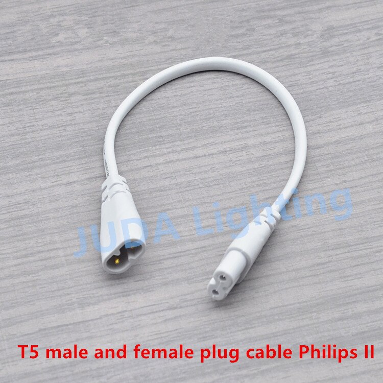 T4 T5 male female plug cable Power Cords Extension Cords connection wire cable assemblies led tube electrical wire accessories