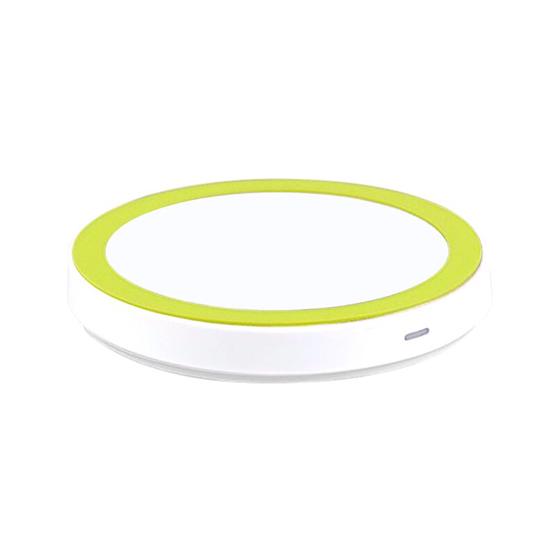 Qi Wireless Charger Fast Charging Cradle For Samsung IPhone Universal Phone Charger Ultra-thin Charger Plate Pad 9 Colors TXTB1