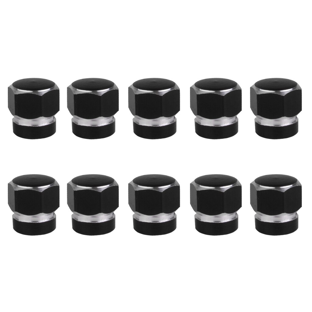 Bouchon de Valve Schrader pour pneu de moto et de vélo, 10 pièces