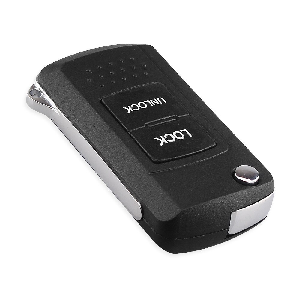 KEYYOU Flip Folding Car Remote Key Shell Fall Fob für Mitsubishi Schlüssel Für Eclipse Galant Endeavor 2 Tasten Auto Schlüssel ersatz