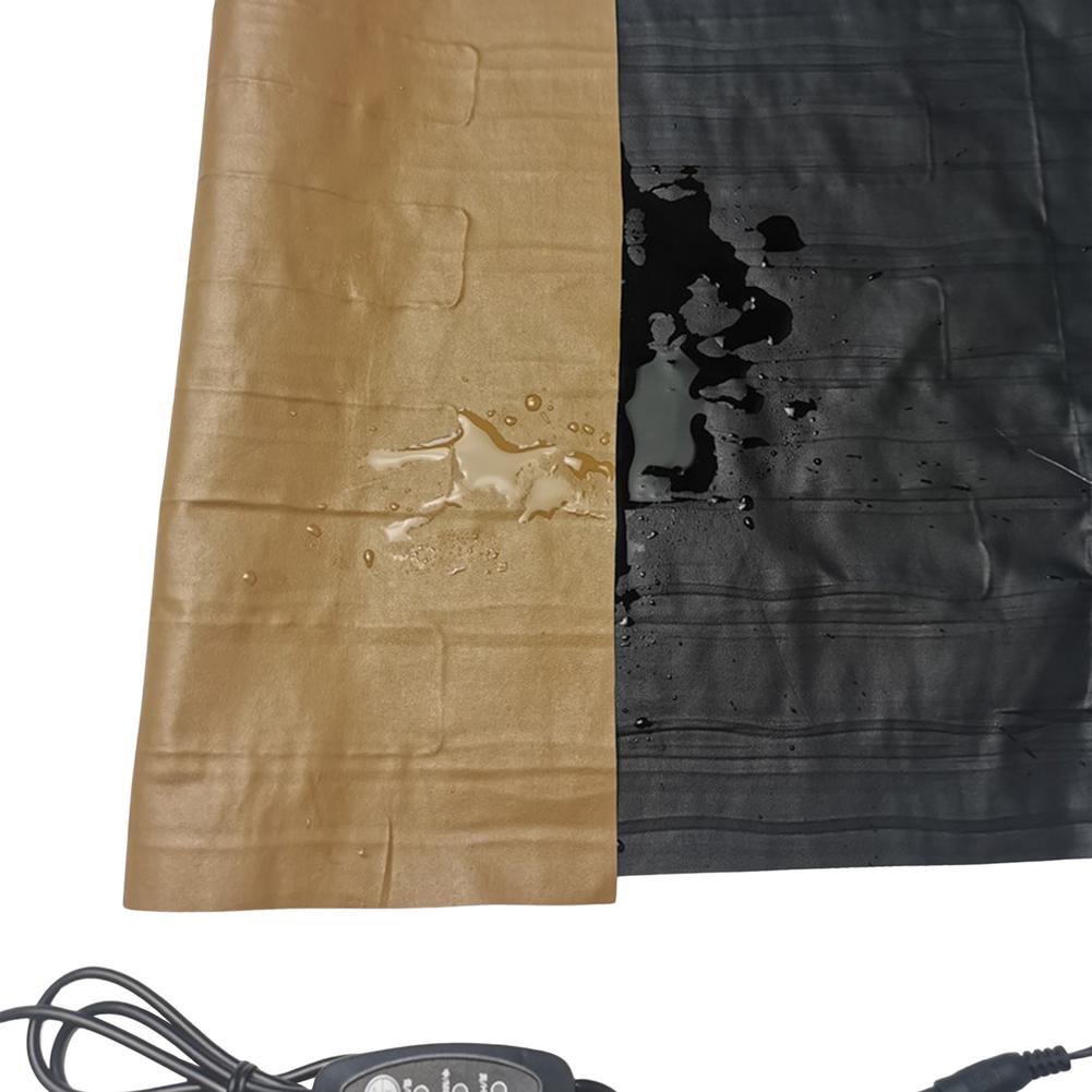 Elektryczna mata grzewcza dla psów i kotów regulowane USB przewód placki duży ciepła mata na łóżko z podgrzewaną wodą dla zwierząt domowych dużych zwierząt domowych koce i hodowla