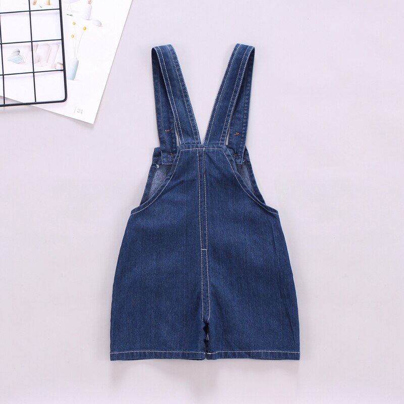 IENENS Summer Thin Denim Shorts Overalls Kids Baby Boys Clothing Clothes Toddler Infant Boy Short Pants Trousers Jeans Dungarees