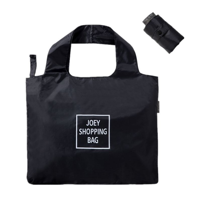 Saco dobrável preto do comprador do Eco, sacola portátil do armazenamento do mantimento, grande capacidade, bolsas de compras impermeáveis do ombro, supermercado: Bege