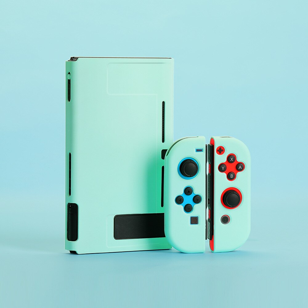 Voor Nintendo Switch Gevallen Console Beschermende Hard Case Shell Voor Nintendos Schakelaar Kleurrijke Voor Nintendo Switch Accessoires: Matcha green