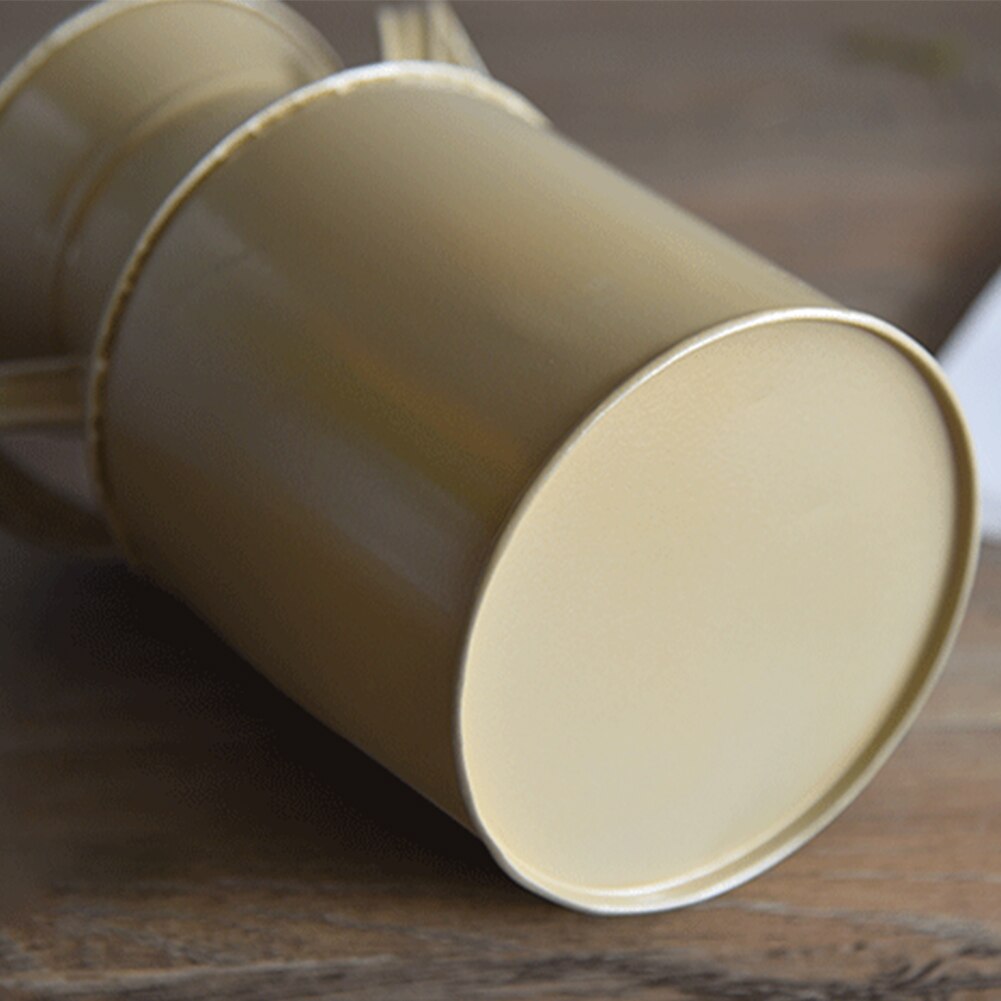 Met Handvat Balkon Desktop Home Decor Bloem Emmer Craft Melk Kan Houder Tuin Woonkamer Gegalvaniseerd Afwerking Land Rustieke